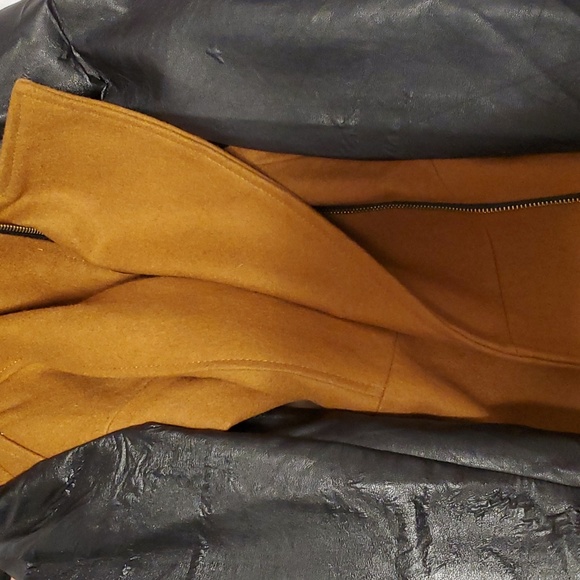 Bebe Brown Wool Trench Coat-Read description. - Picture 11 of 13